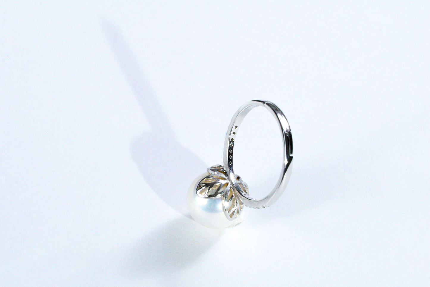 Timeless Classic Aurora Edison Pearl Ring | Minimalist & Versatile S925 Silver Jewelry（Pearl variation)