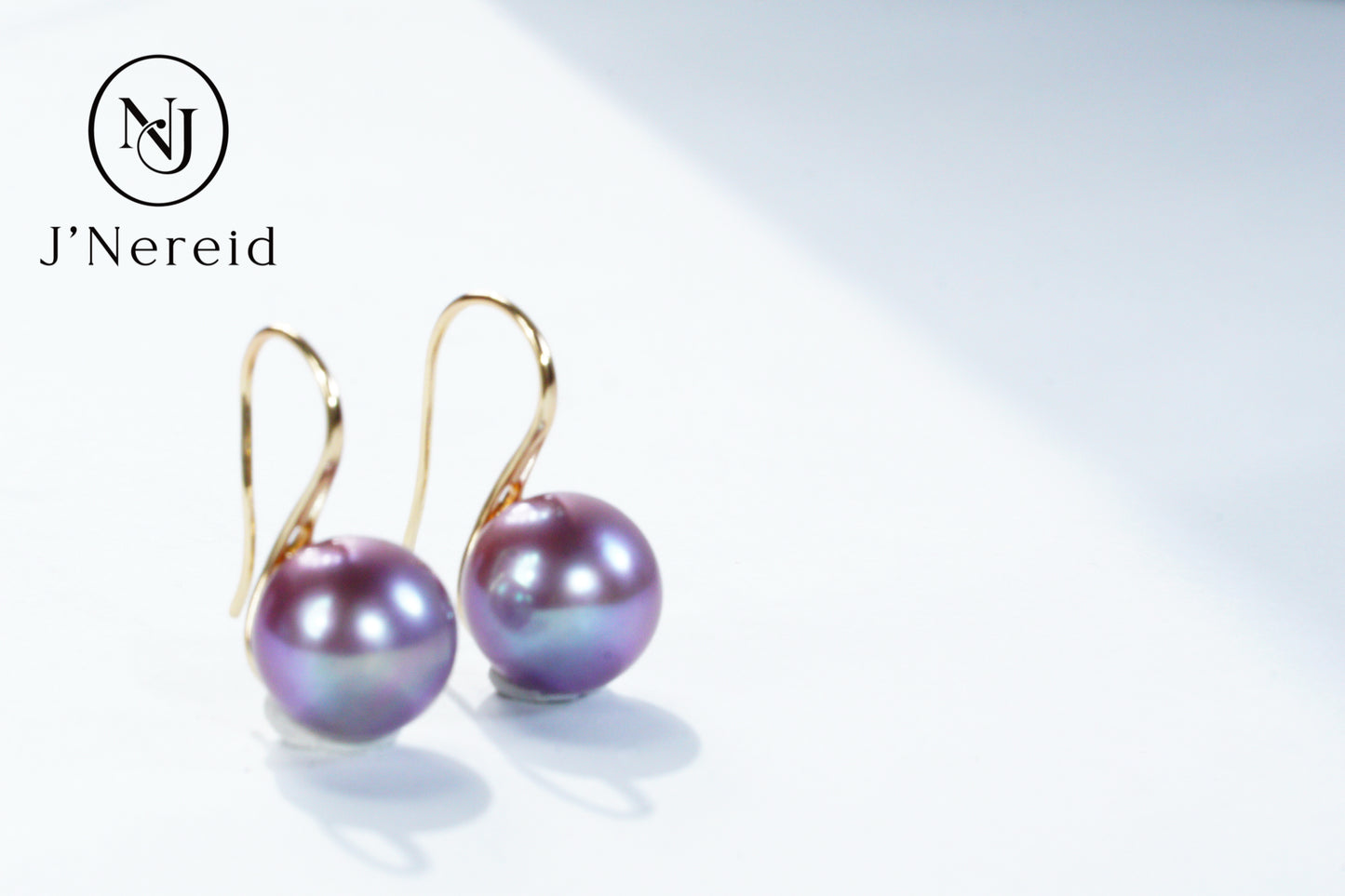 Deep Violet Freshwater Edison Pearl Earrings, S925 Classic High Heel Hook Dangle Earrings（10.5mm-11cm） Minimalist Elegant Jewelry for Women（Pearl Variatiom）