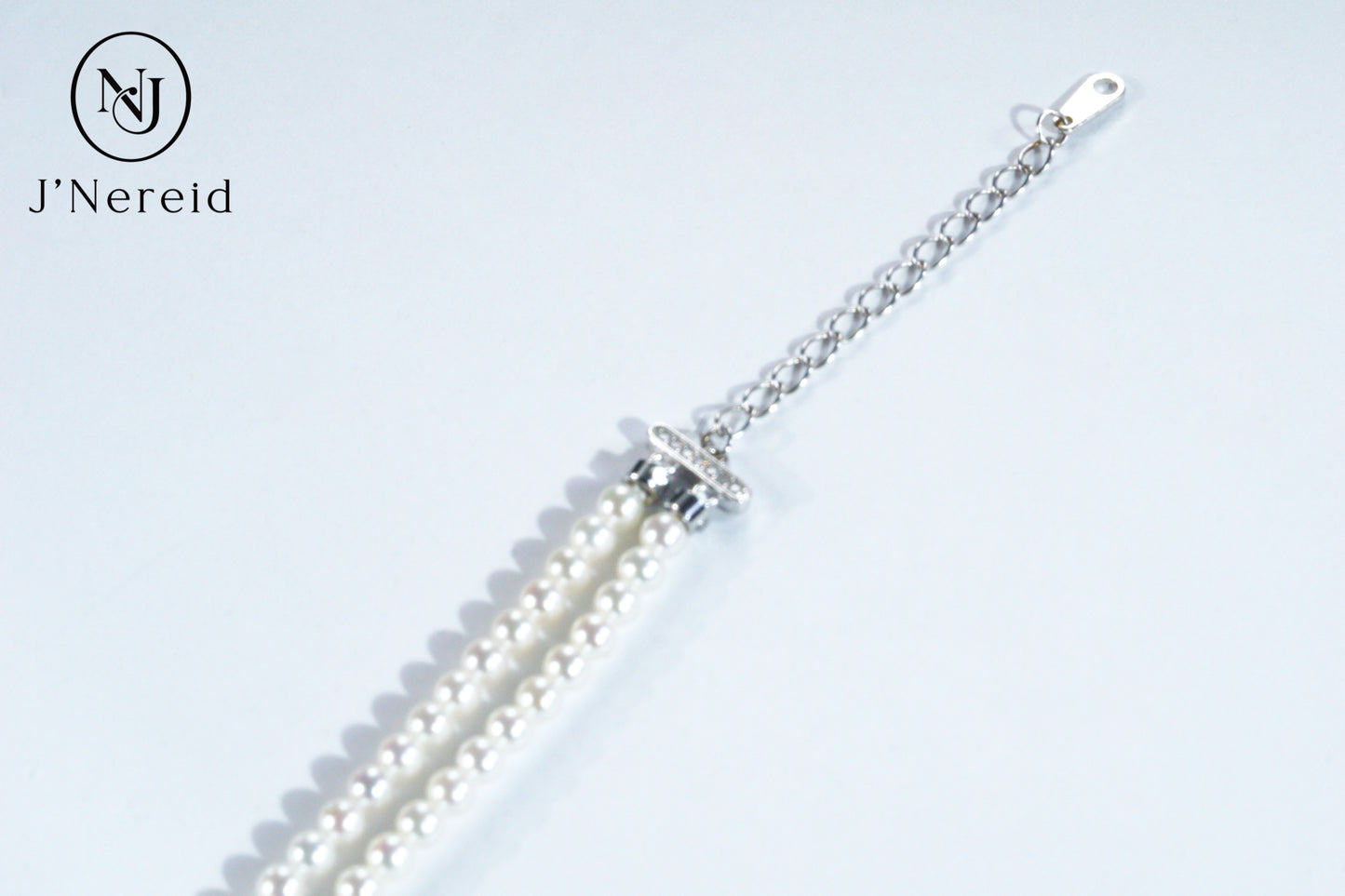 Double Strand Aurora Freshwater Pearl Adjustable Bracelet | 3-4mm Round Pearls, S925 Silver Clasp, Adjustable 6.5"+1.77" Extender