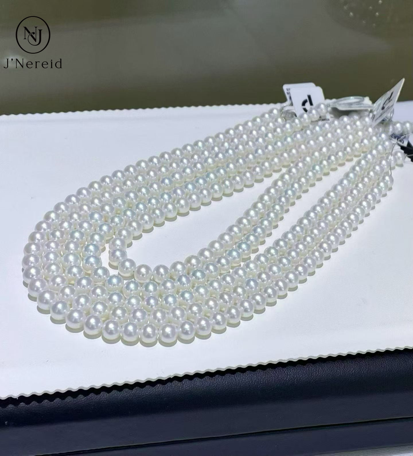 Freshwater Pearl Necklace 6-7mm | GRC 5-Star Aurora Certified, The Akoya Alternative