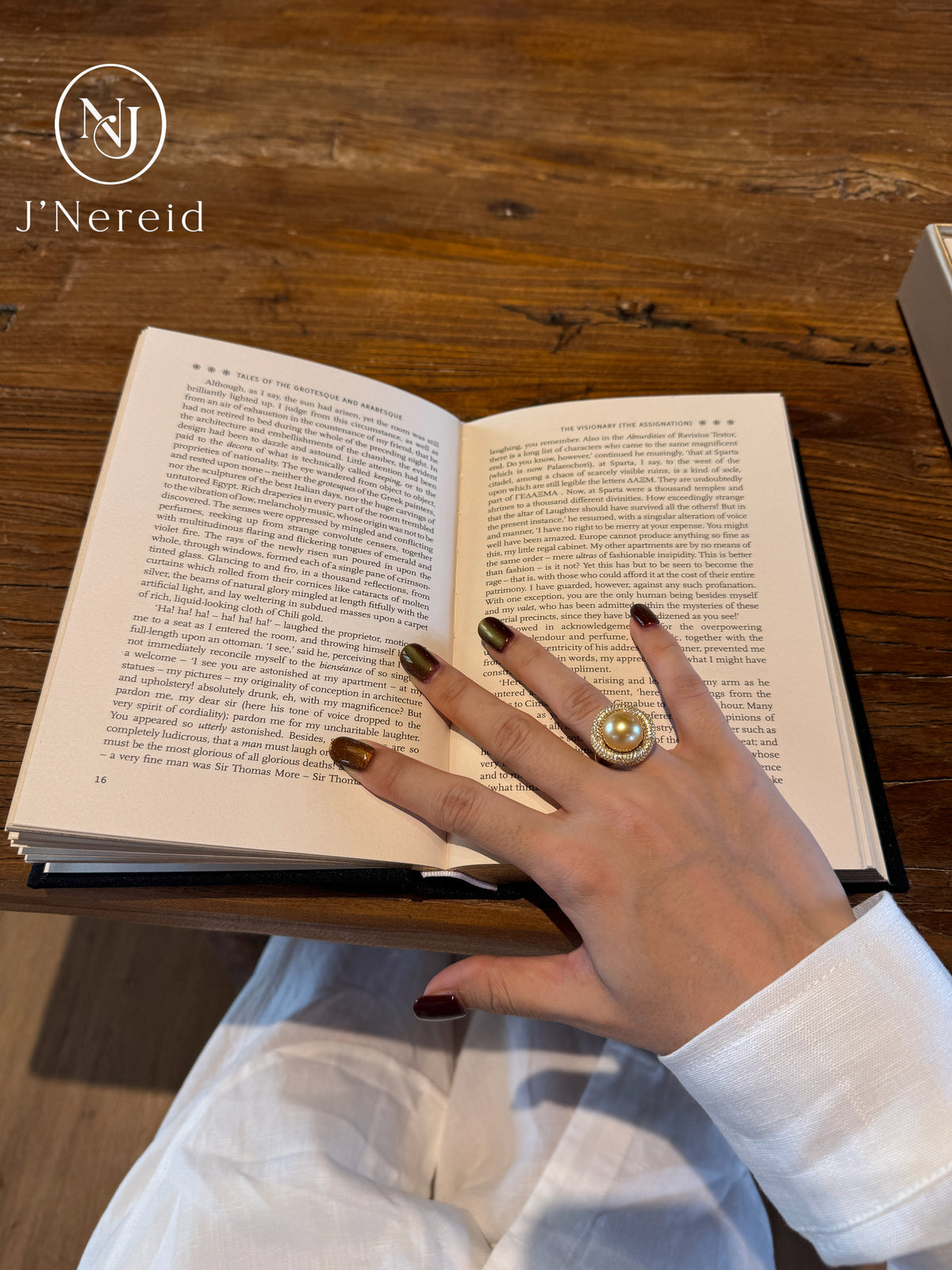 Vintage Sunflower Halo Cocktail Ring | 12‑13mm Medium Golden South Sea Cultured Pearl, Almost Flawless, High‑craft 925 Sterling Silver Pave Setting（Pearl Variation)